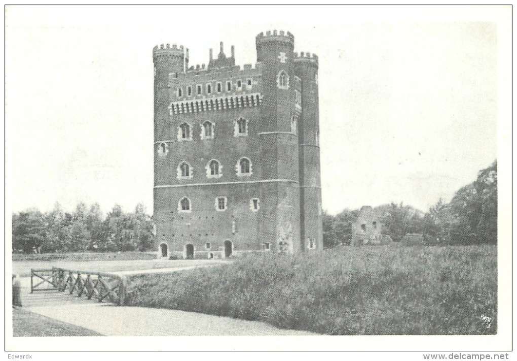 Tattershall Castle, Lincolnshire, England Postcard Posted 2010 Stamp - Autres & Non Classés