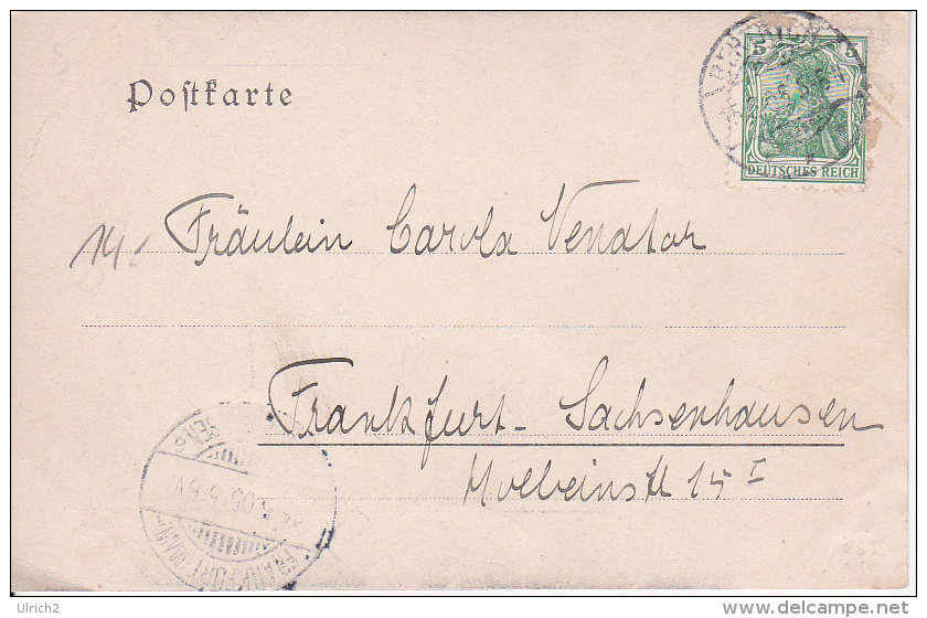 AK Bad Bertrich - Hotel Pitz U. Kurgarten - 1906 (25251) - Bad Bertrich