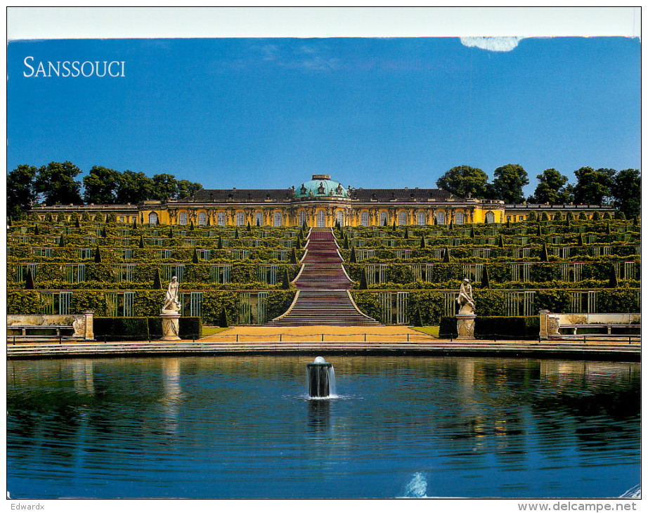 Sanssouci, Potsdam, Germany Postcard Posted 2010 Stamp - Potsdam
