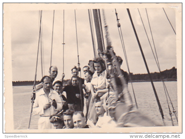 25833 Belgique -bateau Yatch -Régate à Rupelmonde -marin Femme Voilier -datée 12 Sept 1942 -Course Relais - Bateaux