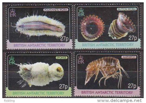 Antarctic.British Antarctic Territory.2011.Marine Life.4v.MNH.22204 - Andere & Zonder Classificatie