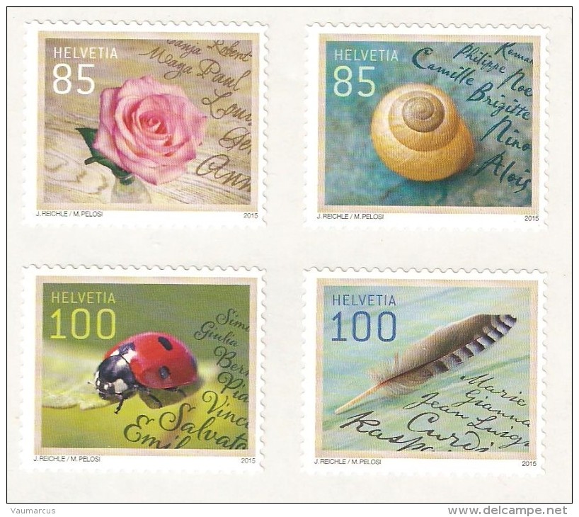 2015 Zu 1563-1566 / SBK 1563-1566 / Mi 2410-2413 ** / MNH - Unused Stamps