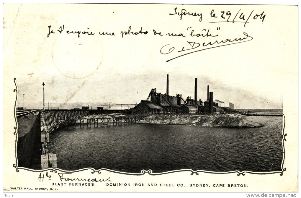 Blast Furnaces - Dominion Iron And Steel Co, Sydney - Cape Breton - Cape Breton