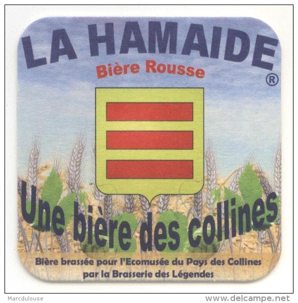 La Hamaide. Bière Rousse. Une Bière Des Collines. Bière Brassée Pour L'Ecomusée Du Pays Des Collines Brasserie Légendes. - Sous-bocks