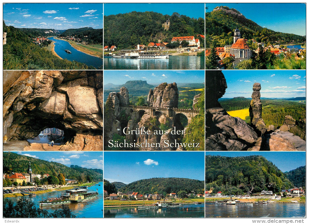 Sachsischen Schweiz, Germany Postcard Posted 2011 ATM Meter - Other & Unclassified