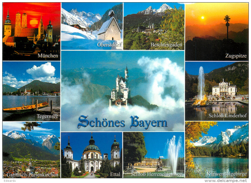 Bayern, Germany Postcard Posted 2009 Stamp - Other & Unclassified