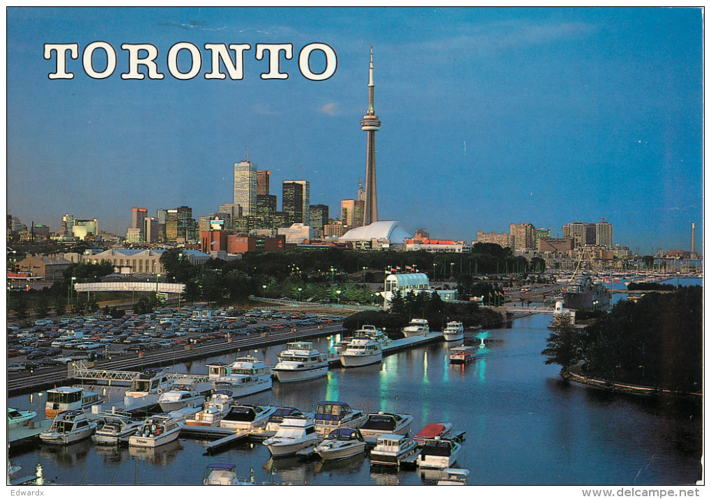 Toronto, Ontario, Canada Postcard Posted 1990 Stamp - Toronto