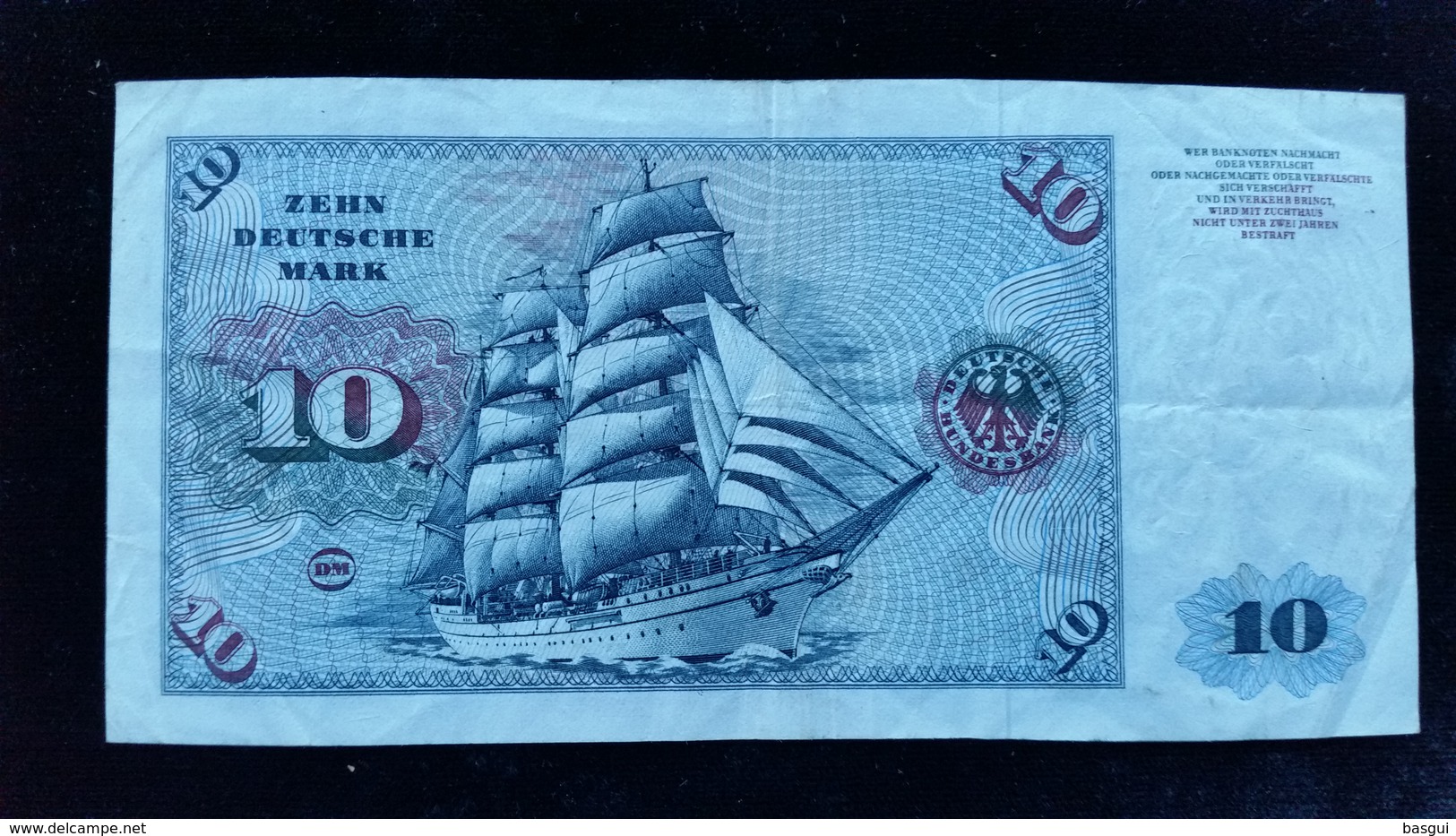 Billet De 10 Mark 1960 - 10 Deutsche Mark