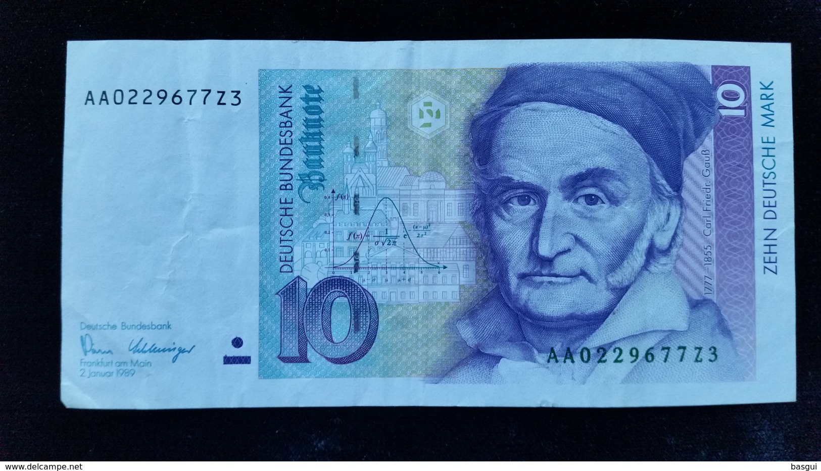 Billet De 10 Mark 1989 - 10 DM