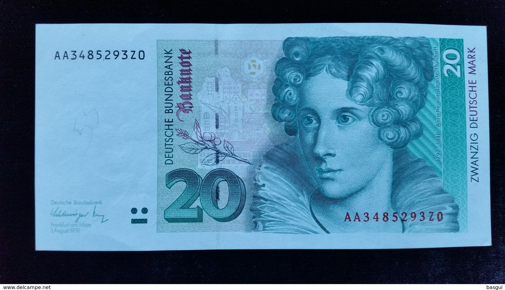 Billet De 20 Mark 1991 - 20 Deutsche Mark