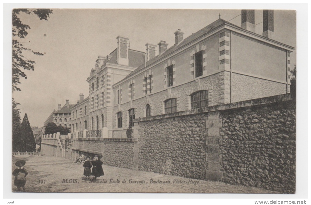 41 LOIR ET CHER - BLOIS Nouvelle école De Garçons, Boulevard Victor Hugo - Blois