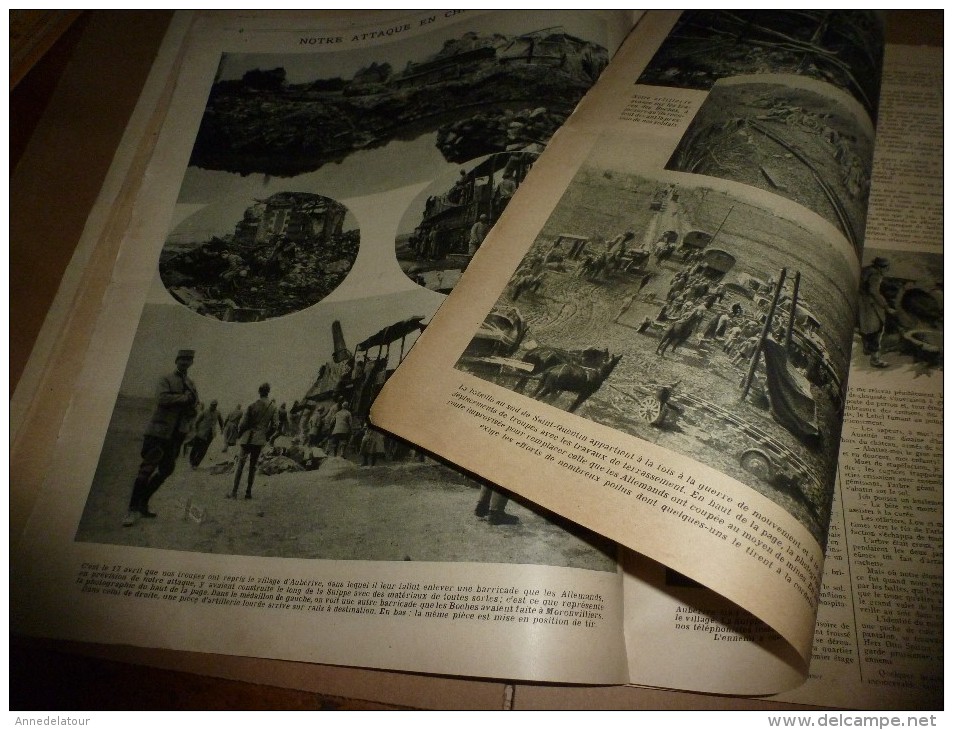 1917 LPDF :Caricature nos prisonniers allemands ;Laon; British-Army;Lievin; Arras ;La Scarpe; Aubérive ; Monrovilliers