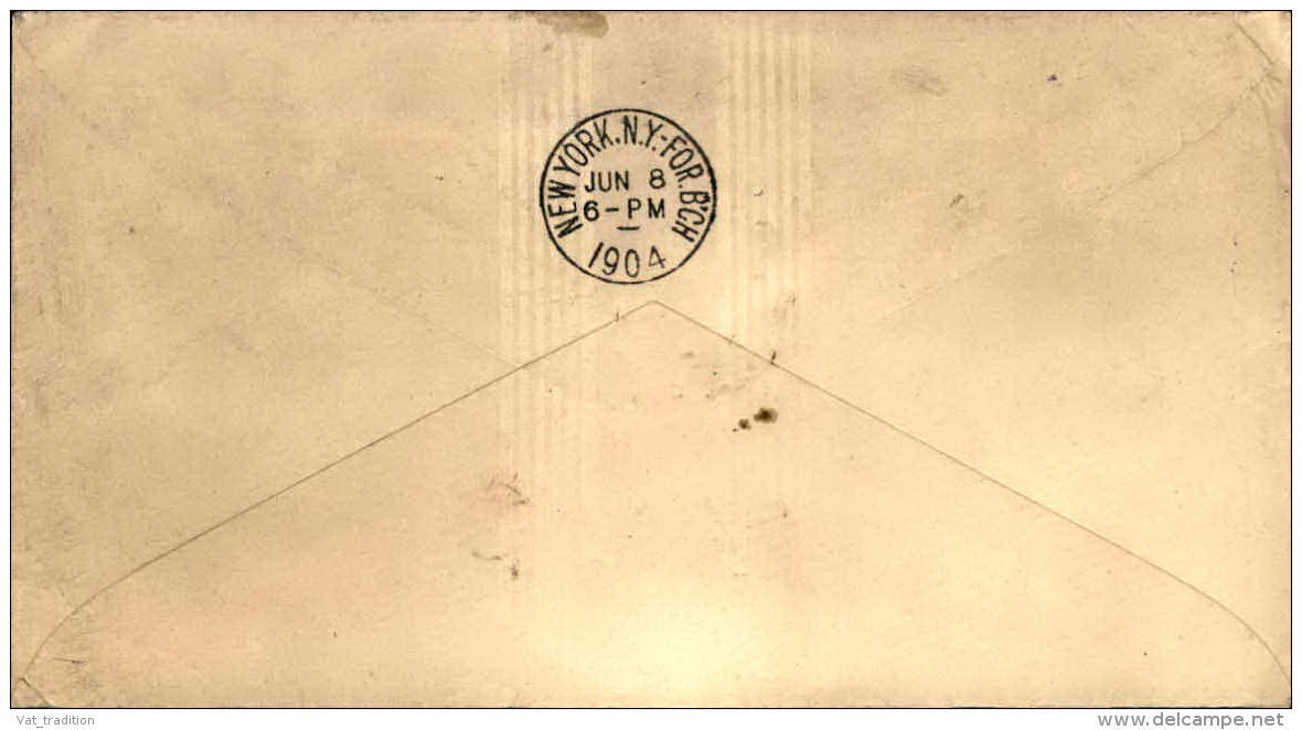 COLOMBIE - Enveloppe De Buenaventura Pour La France 1903  Via New York , Obl. Agence Postal Locale- A Voir - L  4160 - Colombie