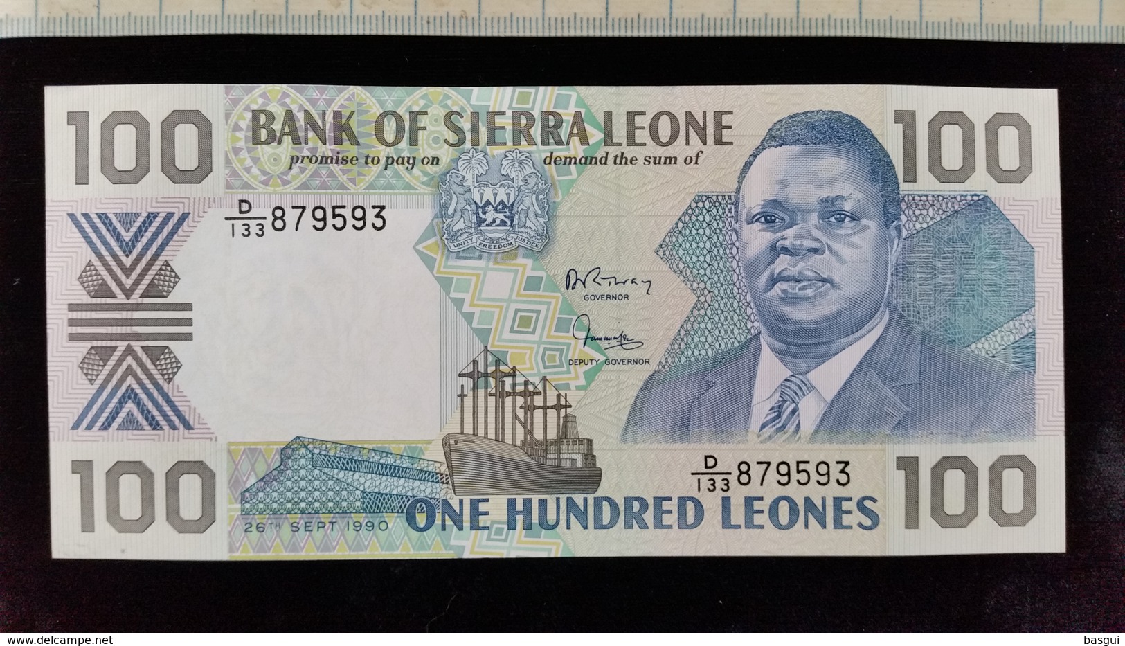 Billet De 100 Leones, Sierra Léone  Neuf - Sierra Leone