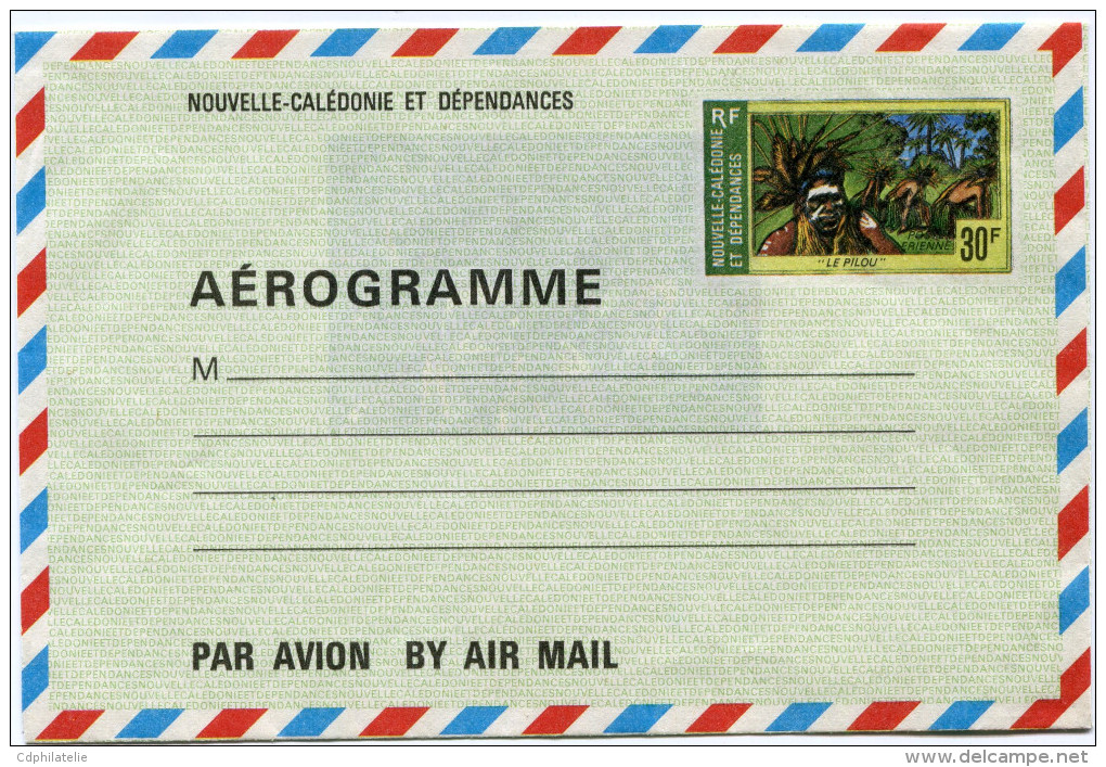 NOUVELLE-CALEDONIE AEROGRAMME N°7  "LE PILOU"  NEUF - Aerogrammi