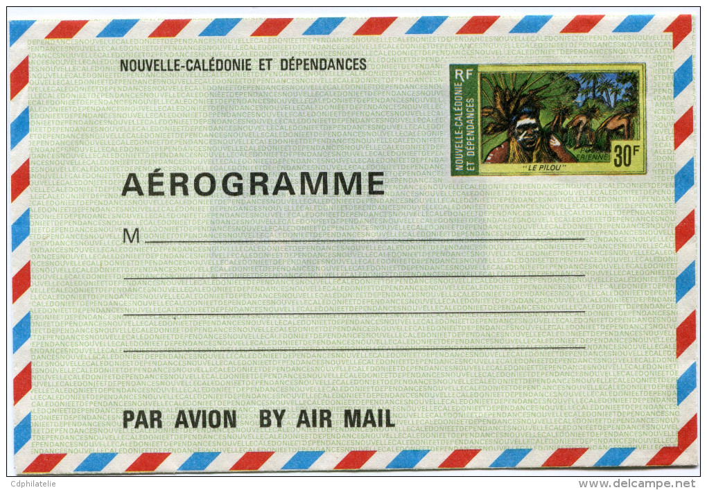 NOUVELLE-CALEDONIE AEROGRAMME N°7  "LE PILOU"  NEUF - Aerogramme