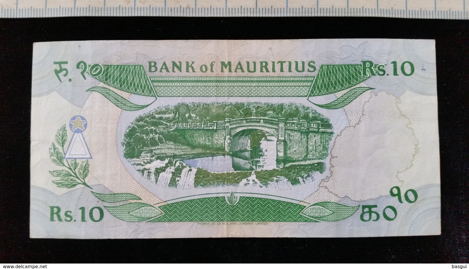 3 Billets De 10 Pupees, Ile Maurice - Other & Unclassified