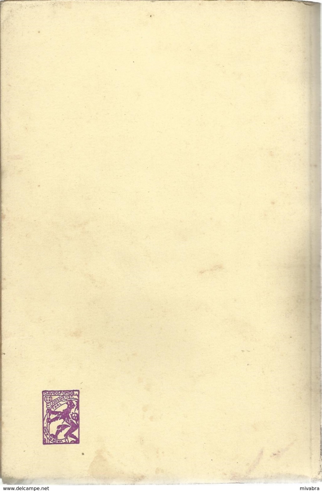 HET RAADSEL VAN DE WILDE-GUTACH / I. STALIS (= Pseu. STAF VERREPT ) / DAVIDSFONDS JEUGDREEKS N° 105 JAAR 1964 - Antique