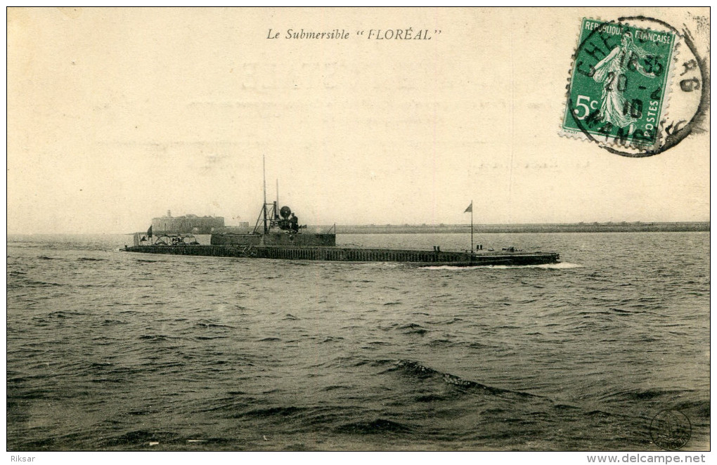 SOUS-MARINS FLOREAL - Sous-marins