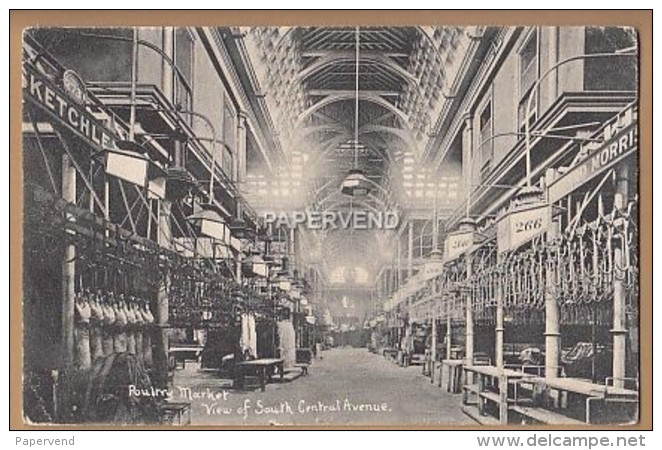 London SMITHFIELD Poultry Market Interior South Central Avenue   L398 - Autres & Non Classés