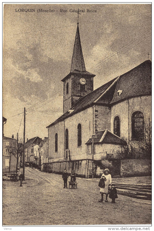 Carte Postale Ancienne De LORQUIN (Lörchingen) - Lorquin