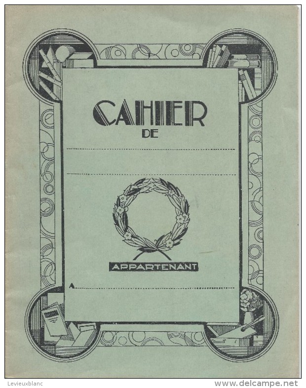 Cahier Scolaire D'Anglais  Partiellement Utilisé/Guy Ponée / Collége Mézeray/1942-1943  CAH112 - Sonstige & Ohne Zuordnung