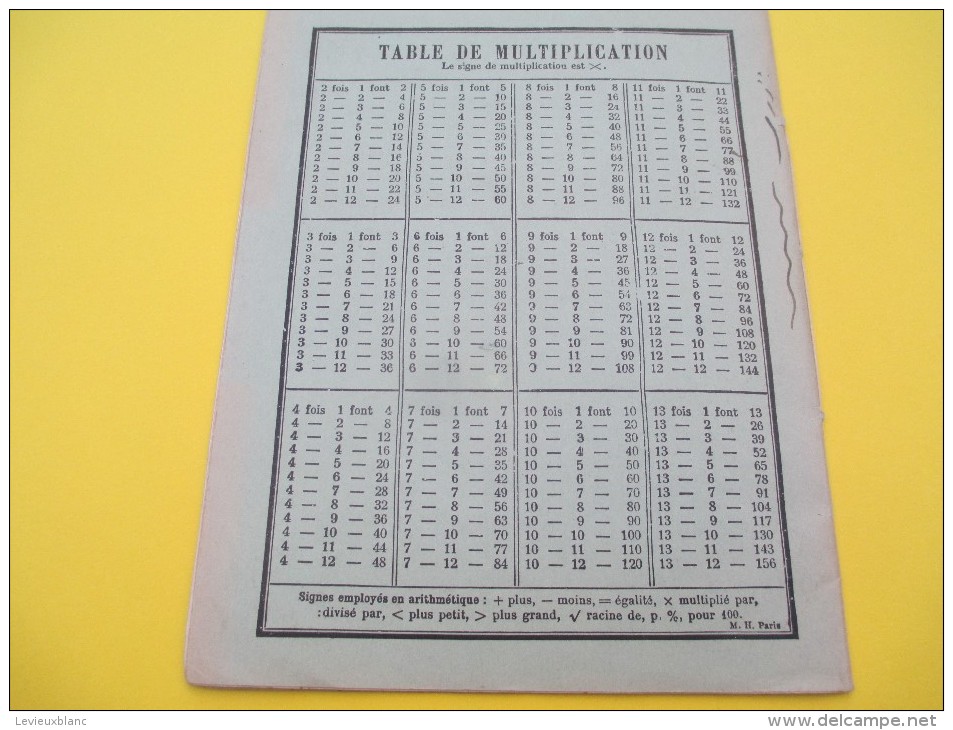 Cahier Scolaire D'Anglais  Partiellement Utilisé/Guy Ponée / Collége Mézeray/1942-1943  CAH112 - Andere & Zonder Classificatie