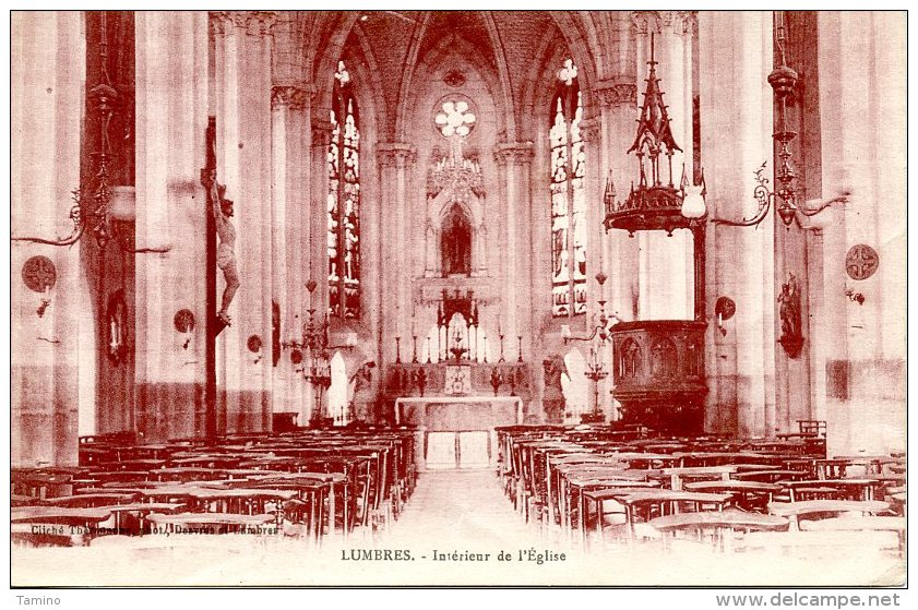 Lumbres. Intérieur De L'Eglise. - Lumbres