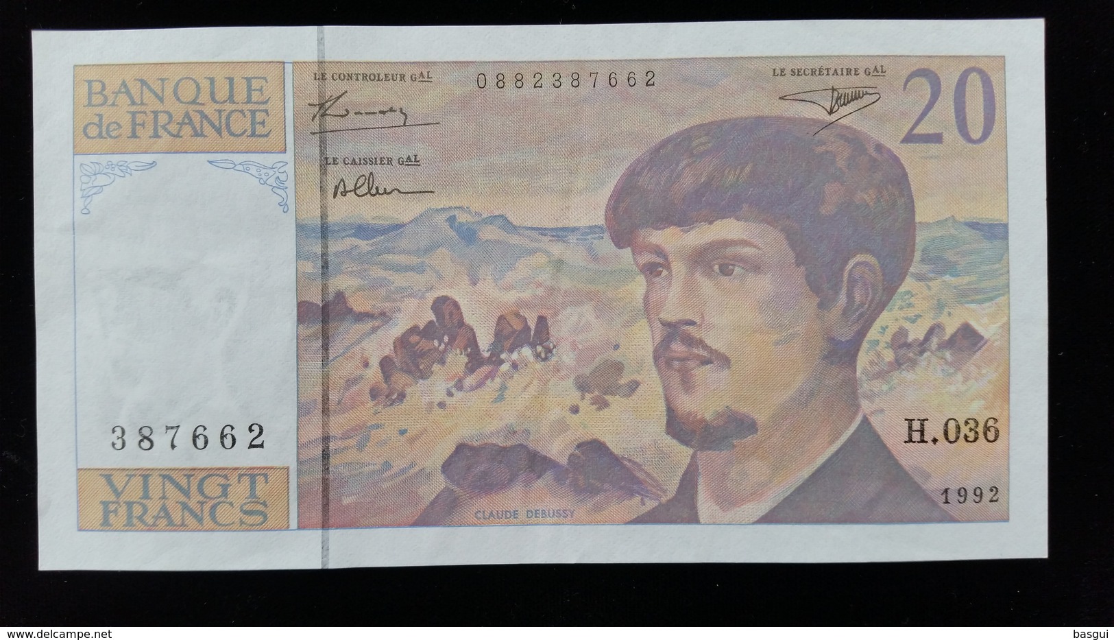 Billet De 20 Francs &quot;Debussy&quot; 1992. H.036 - 20 F 1980-1997 ''Debussy''