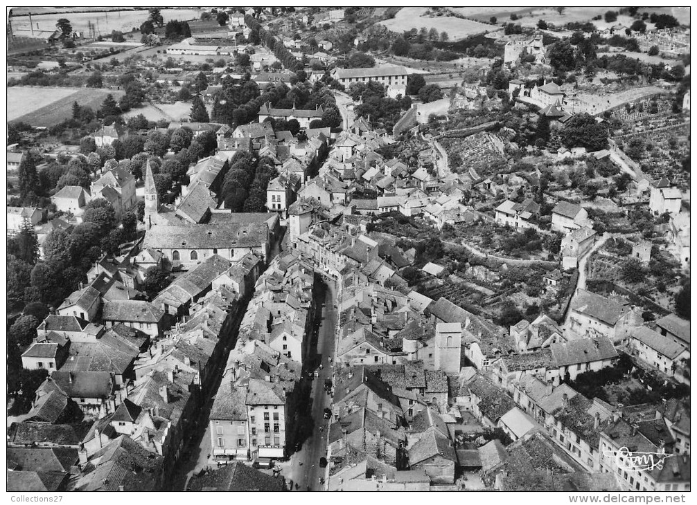 38-CREMIEU- VUE PANORAMIQUE AERIENNE - Crémieu