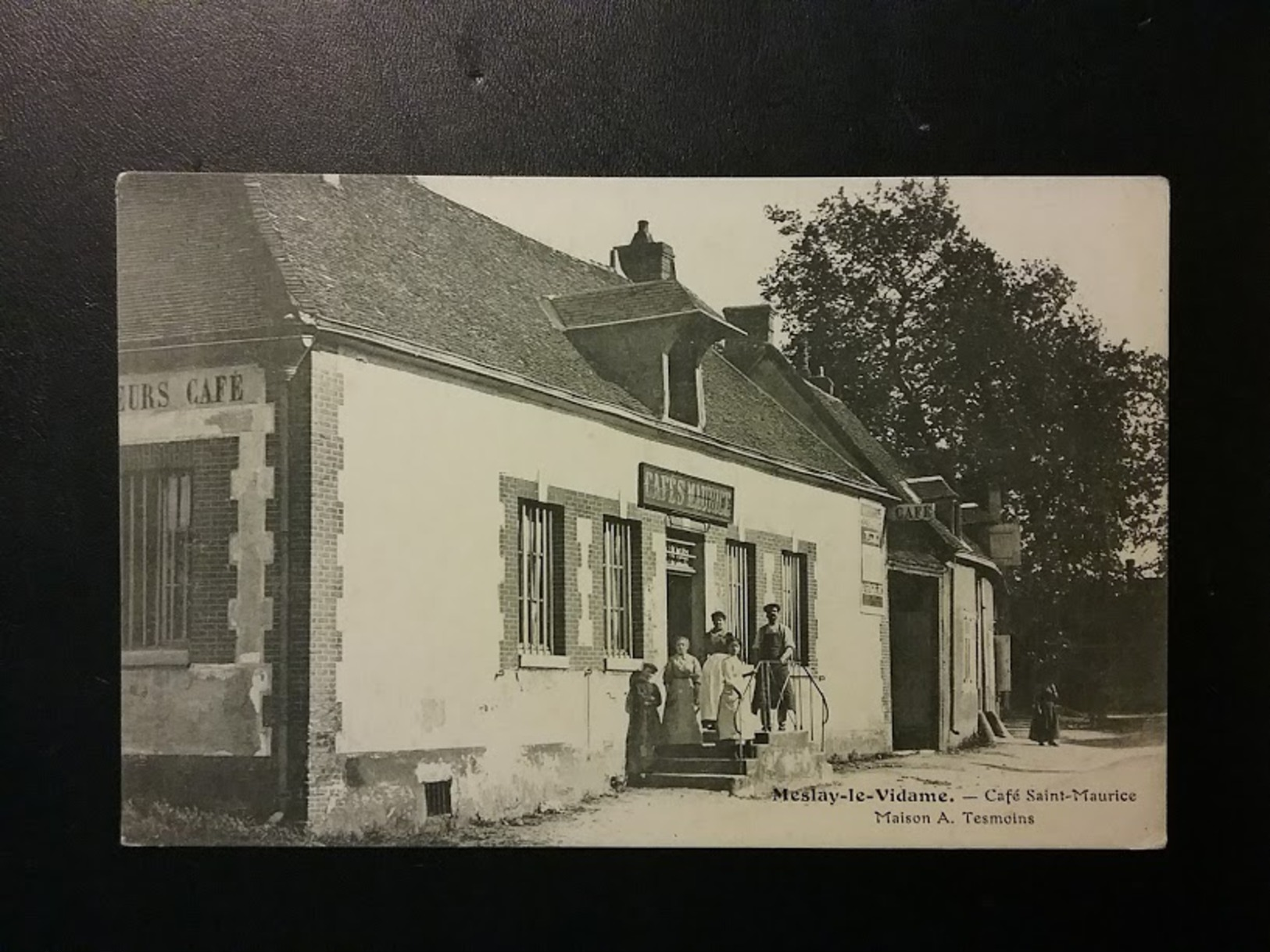 28-Meslay-le-Vidame-(394H)-Café Saint Maurice - Autres & Non Classés