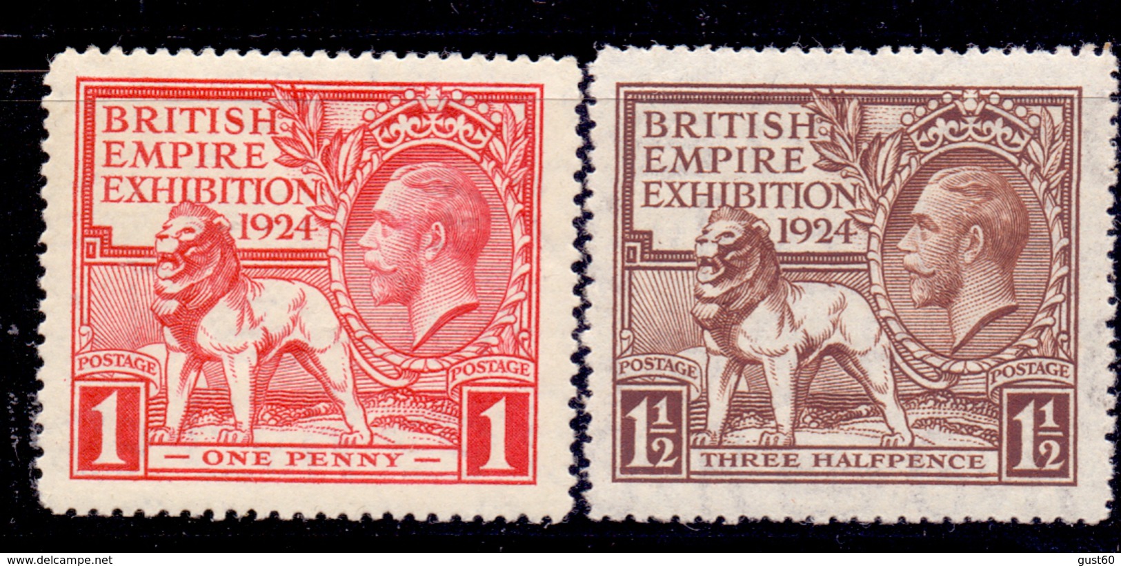 Great Britain 1924 Wembley 2 Val. UM NEW PRICE - Nuovi