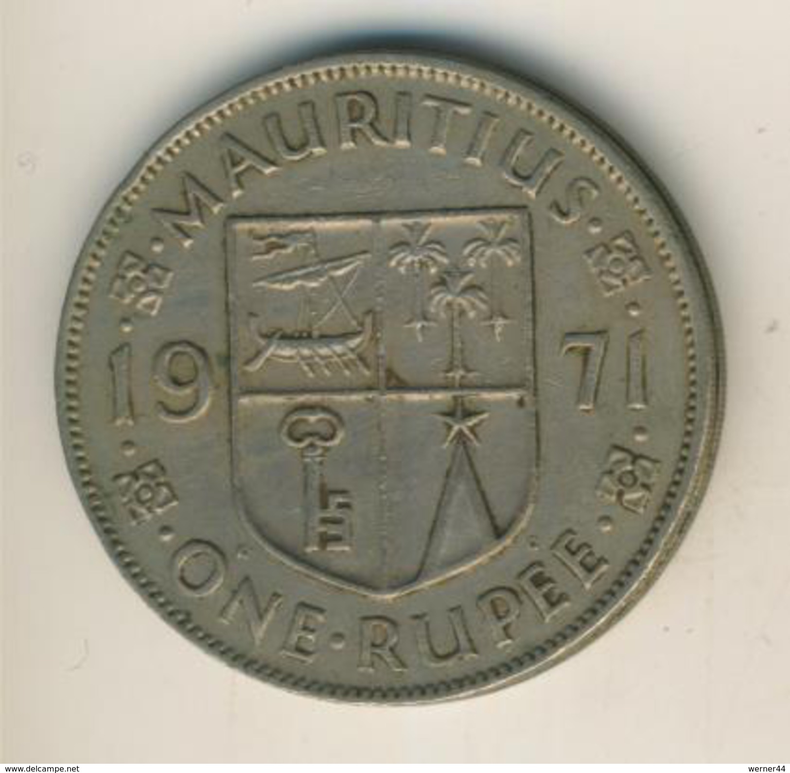 Mauritius Von 1971  1 Rupie  (48080) - Mauritius