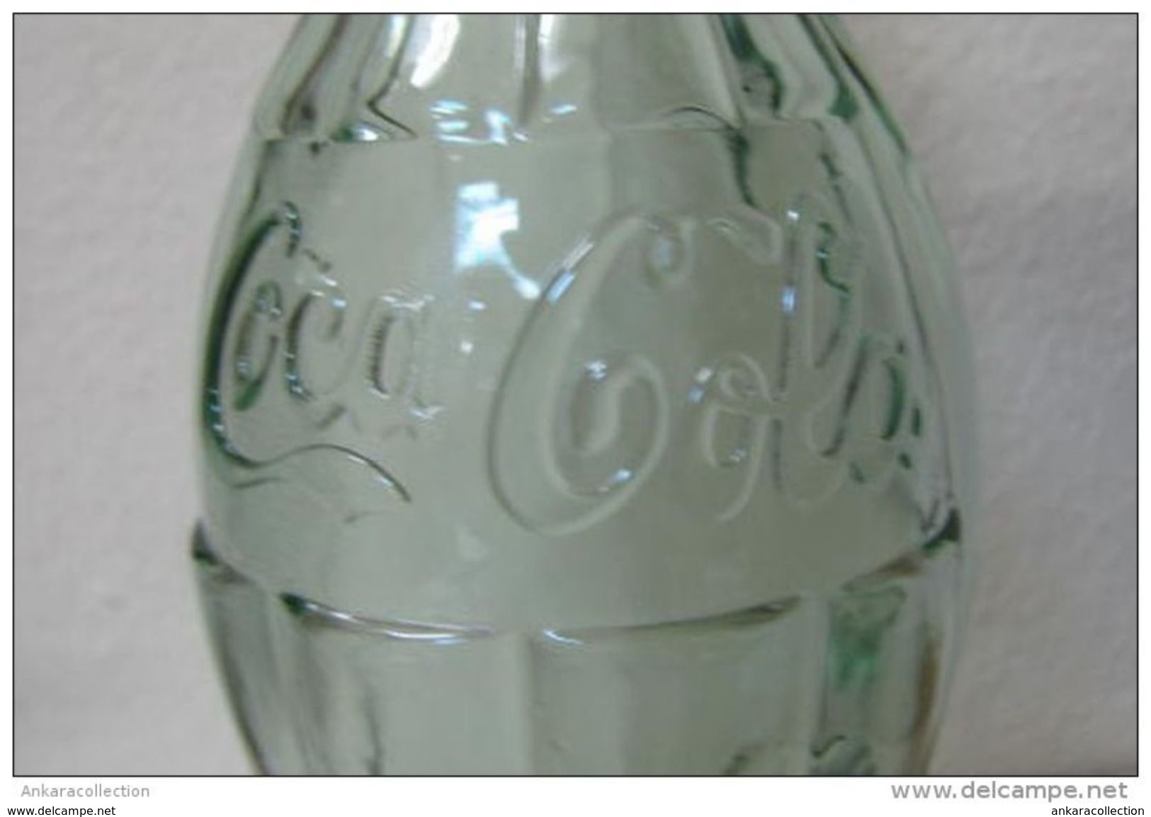 AC - COCA COLA EMPTY GLASS BOTTLE # 2 FROM TURKEY - Bottles