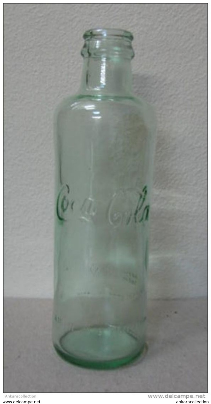 AC - COCA COLA EMPTY GLASS BOTTLE # 1 FROM TURKEY - Botellas