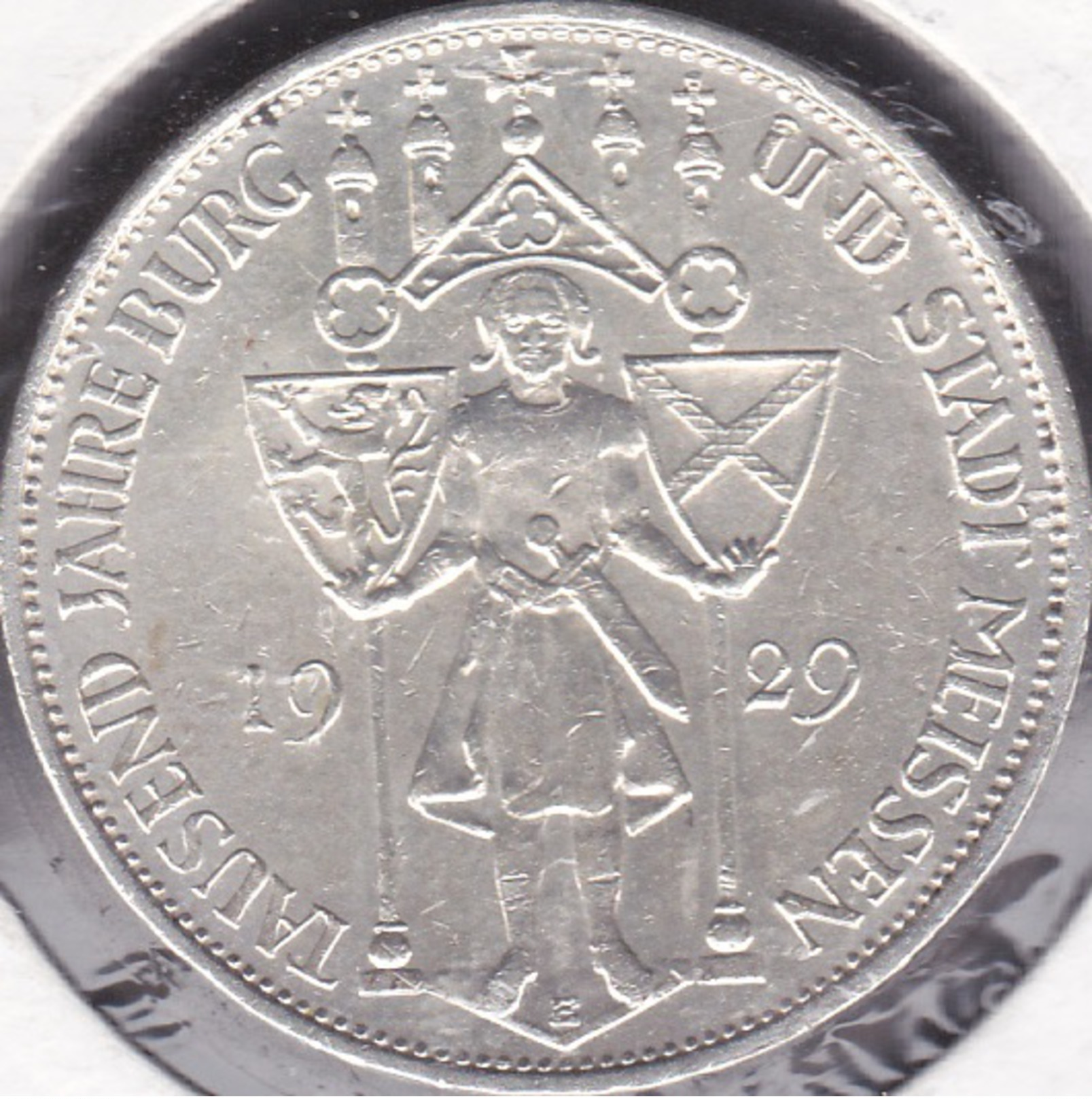 Allemagne, Weimar 3 Reichsmark 1929 E - Meissen - 3 Mark & 3 Reichsmark