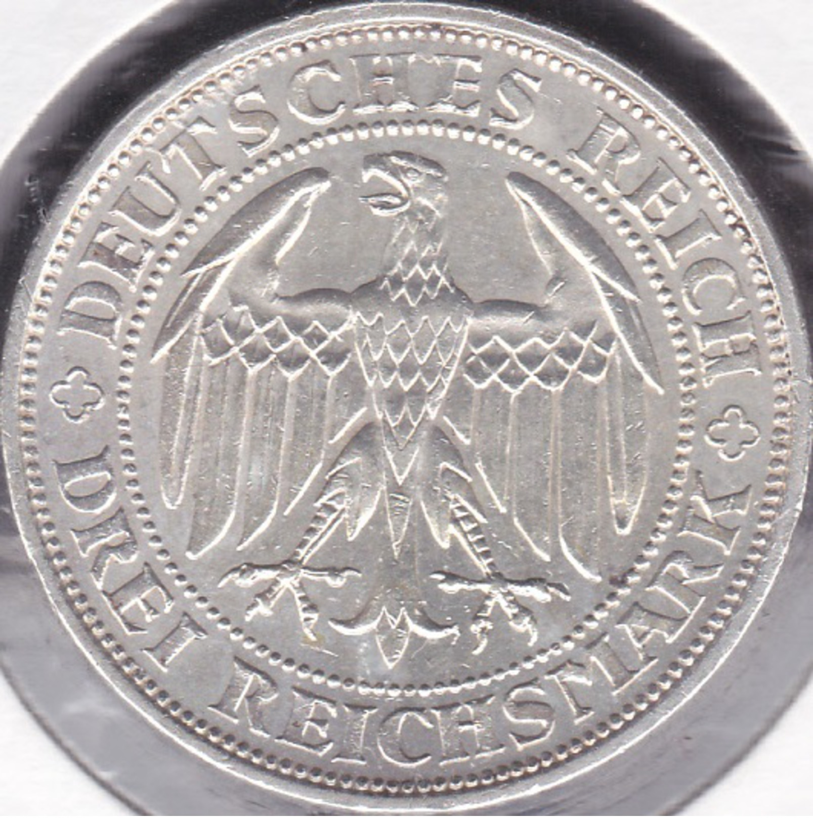 Allemagne, Weimar 3 Reichsmark 1929 E - Meissen - 3 Mark & 3 Reichsmark