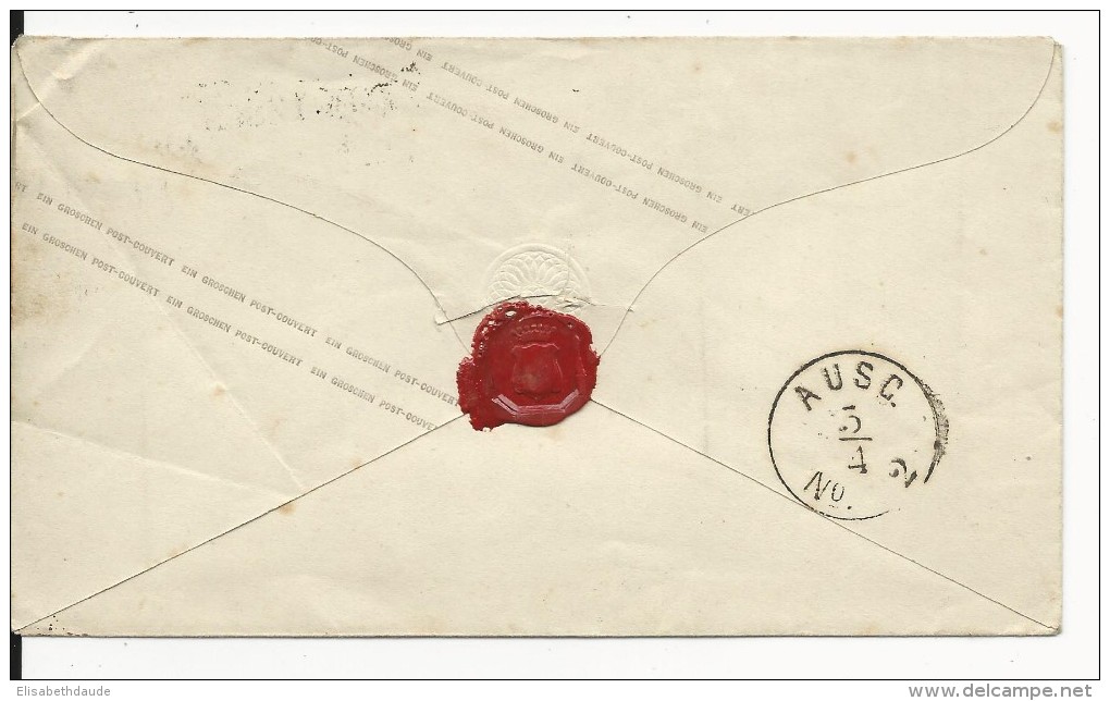 NORDDEUTSCHER POSTBEZIRK - 1868/70 - ENVELOPPE ENTIER POSTAL De PRETZSCH Pour POTSDAM - Interi Postali