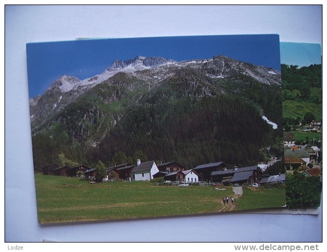 Zwitserland Schweiz Suisse VS Imfeld Binntal - Binn