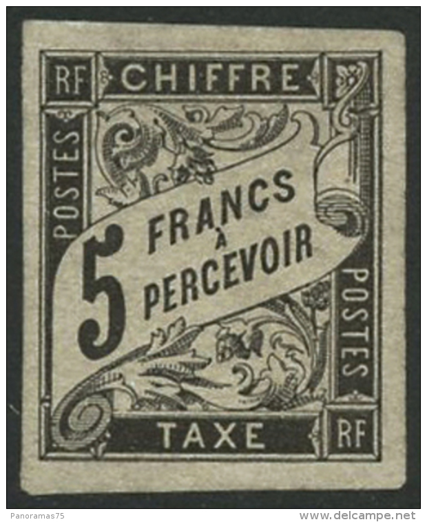 N°14 5F Noir - TB - Strafportzegels