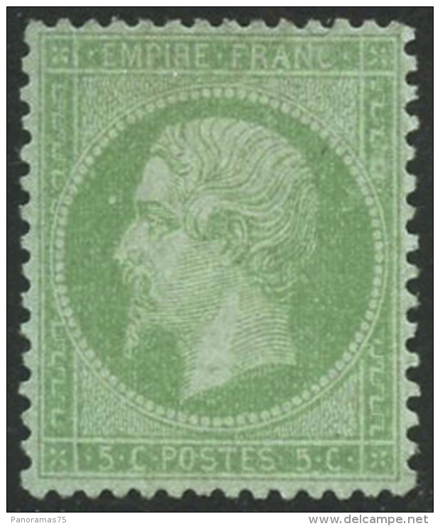 N°20 5c Vert -jaune S/verdâtre, Cérès N°20c - TB - Andere & Zonder Classificatie