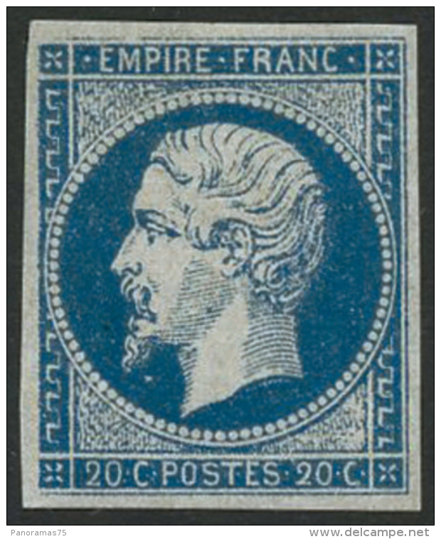 N°14A 20c Bleu, Type I - TB - Autres & Non Classés