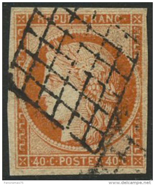 N°5 40c Orange - B - 1849-1850 Cérès