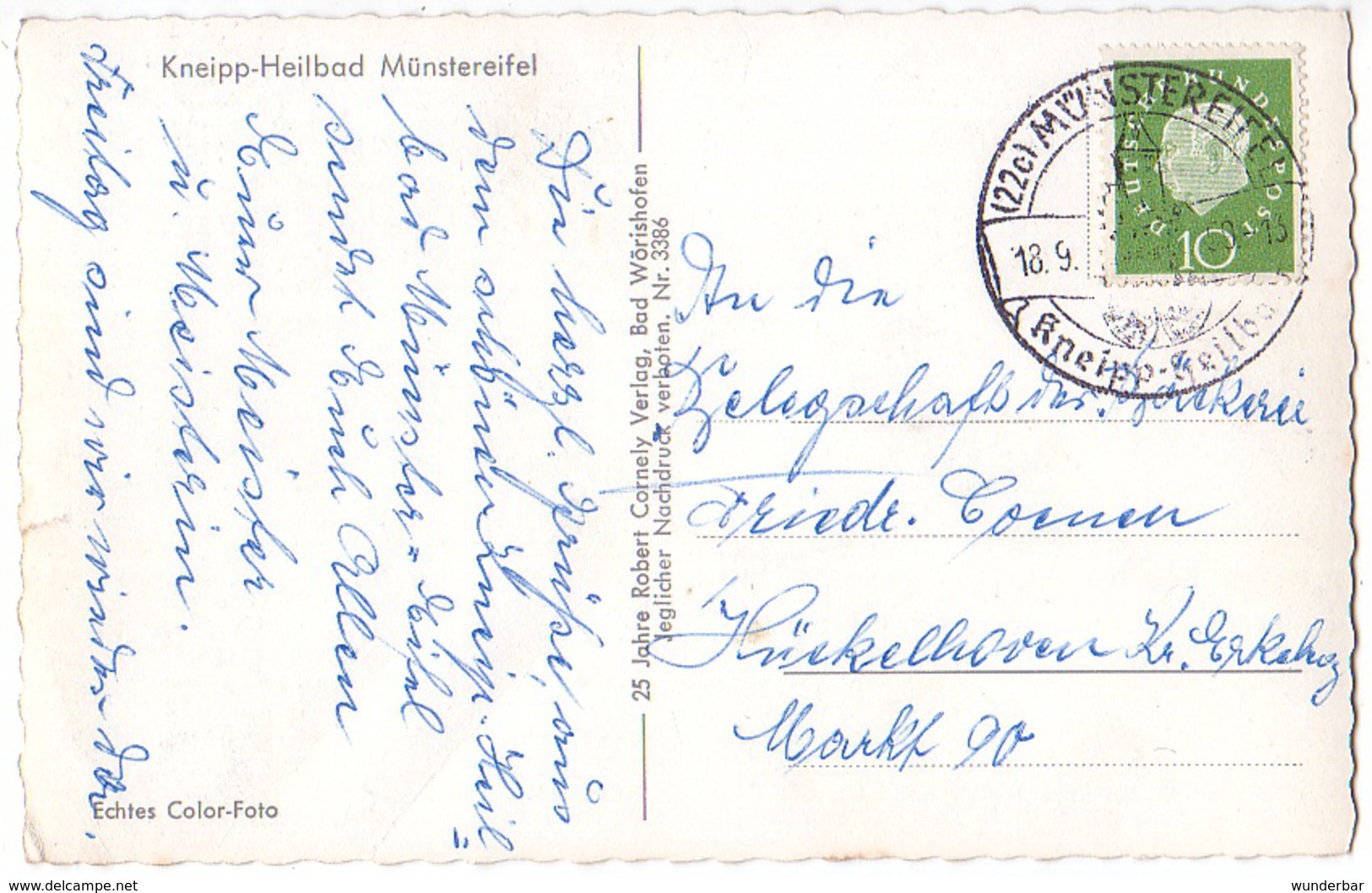 Münstereifel  1959  (z3662) - Bad Muenstereifel