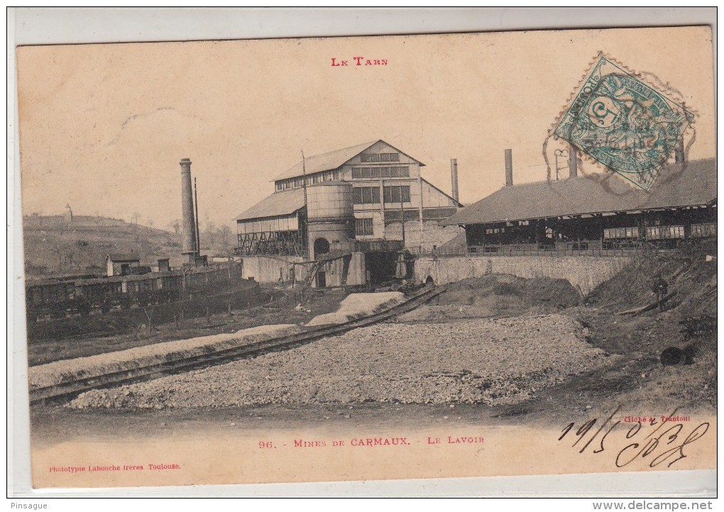 81 - MINES De CARMEAUX -  LeLavoir - Carmaux