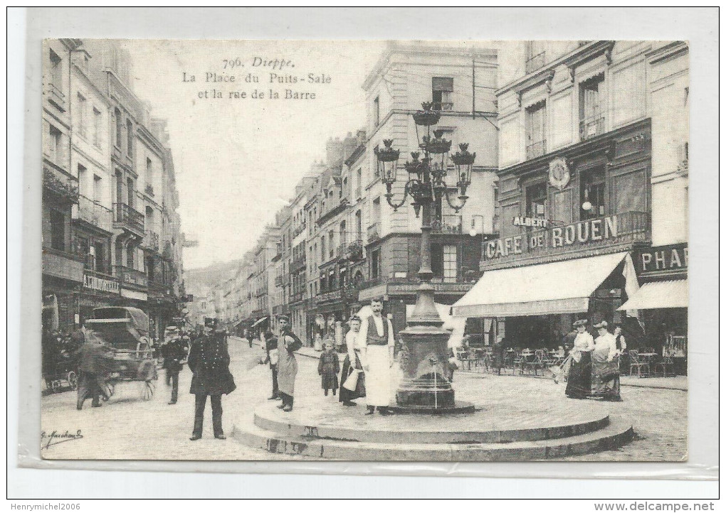 Carte De Visite Cdv  Dieppe Le Plumier Pace St Jacques  Papeterie Bertout Imprimerie 8,2 X 12,6 Cm , 1982 - Cartes De Visite