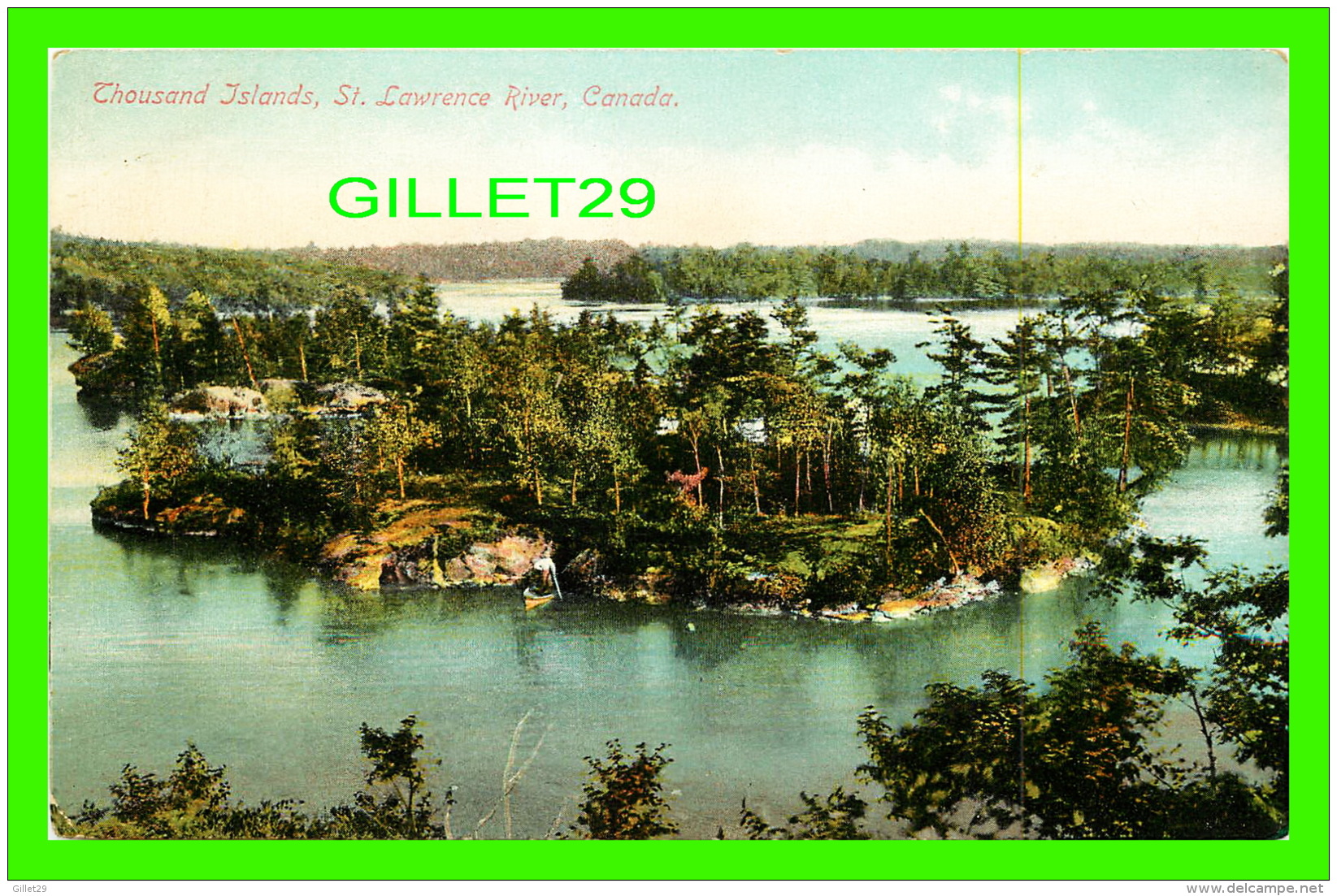THOUSAND ISLANDS, ONTARIO - ST LAWRENCE RIVER - ANIMATED - STEDMAN BROS LTD - - Thousand Islands