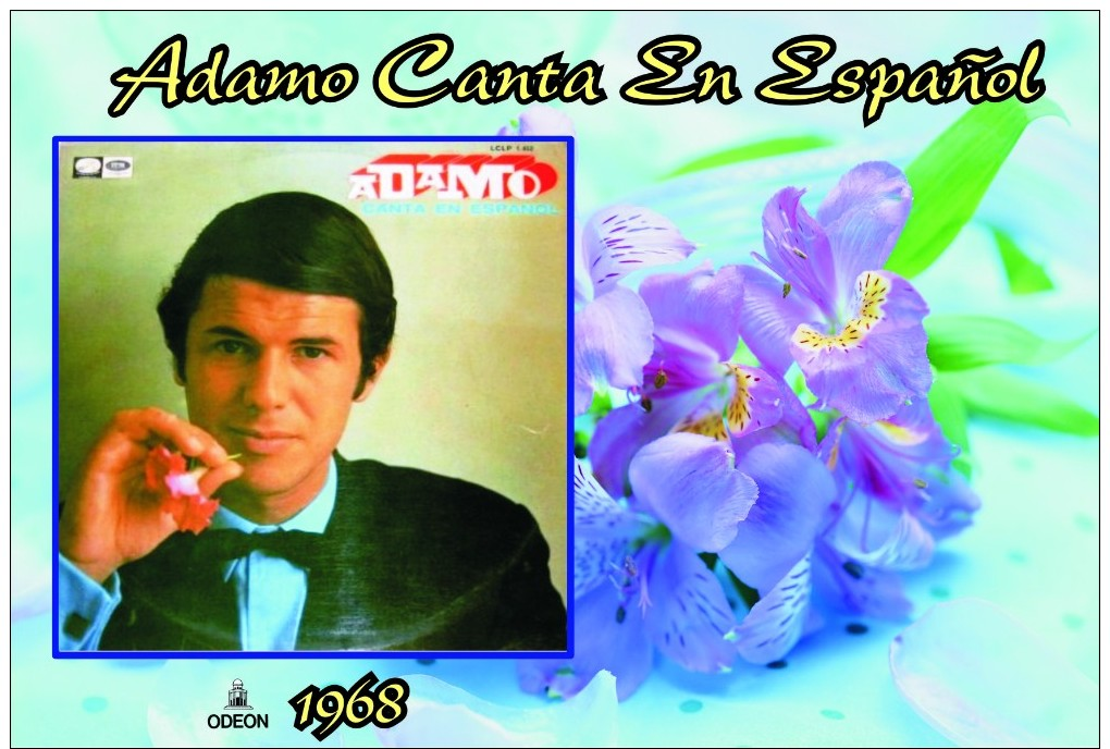 Carte Postale, Célébrités,  Chanteurs, Belgium, Full Collection Salvatore Adamo, 1968, Adamo Canta En Español - Zangers En Musicus