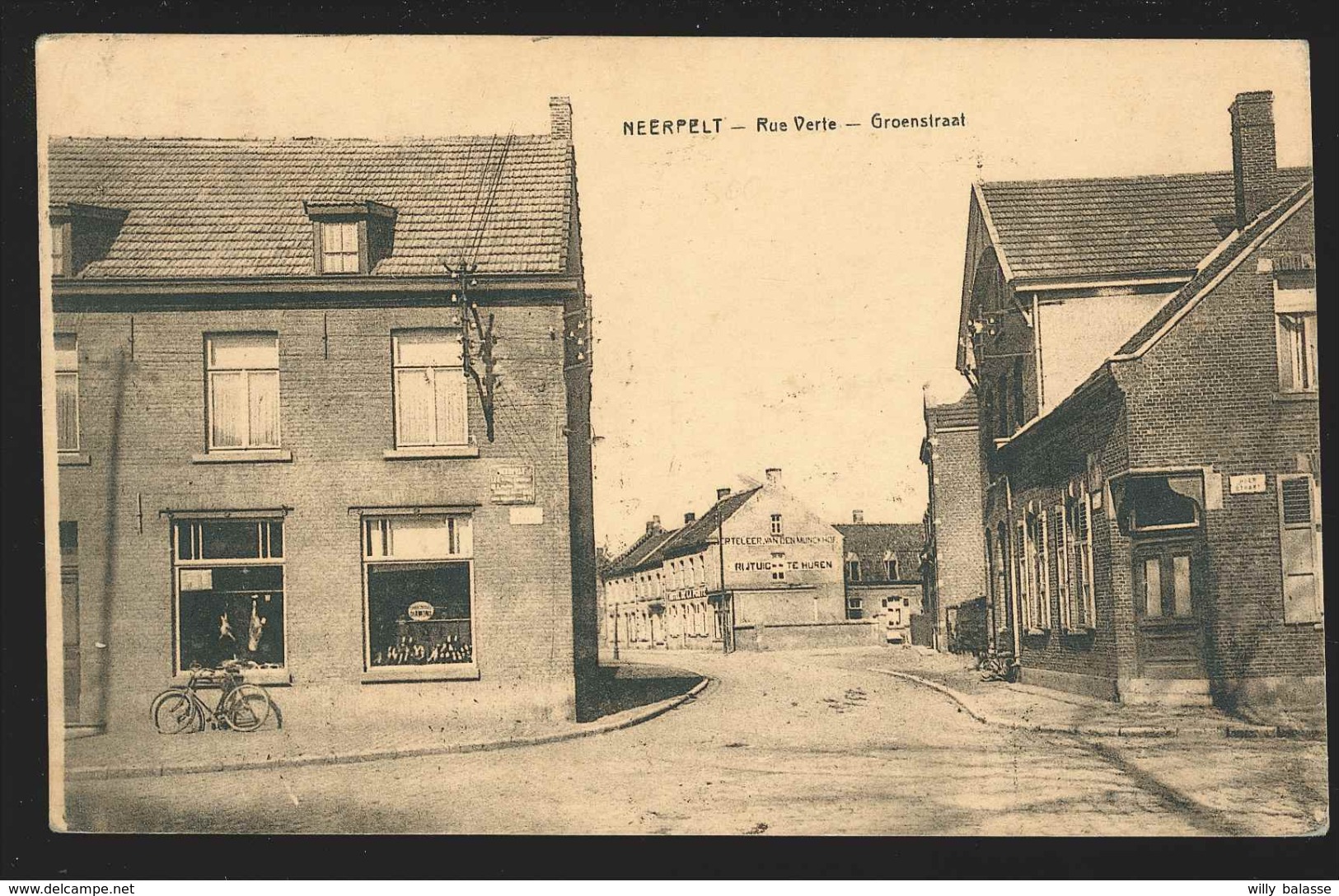 +++ CPA - NEERPELT - Rue Verte - Groenstraat - Desaix   // - Neerpelt