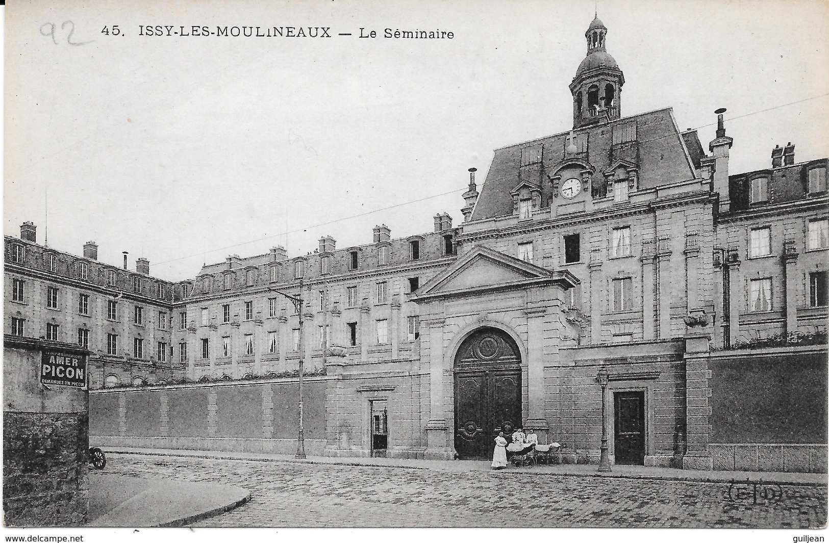92 - ISSY LES MOULINEAUX - 45 - Le Séminaire - TBE - Ed. ELD - Issy Les Moulineaux